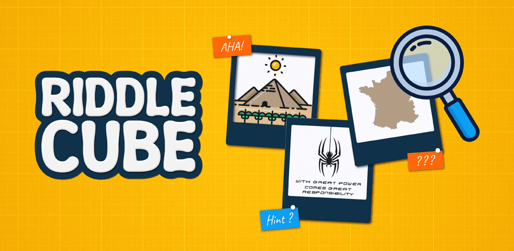 RiddleCube – brain teasers, visual puzzles and more