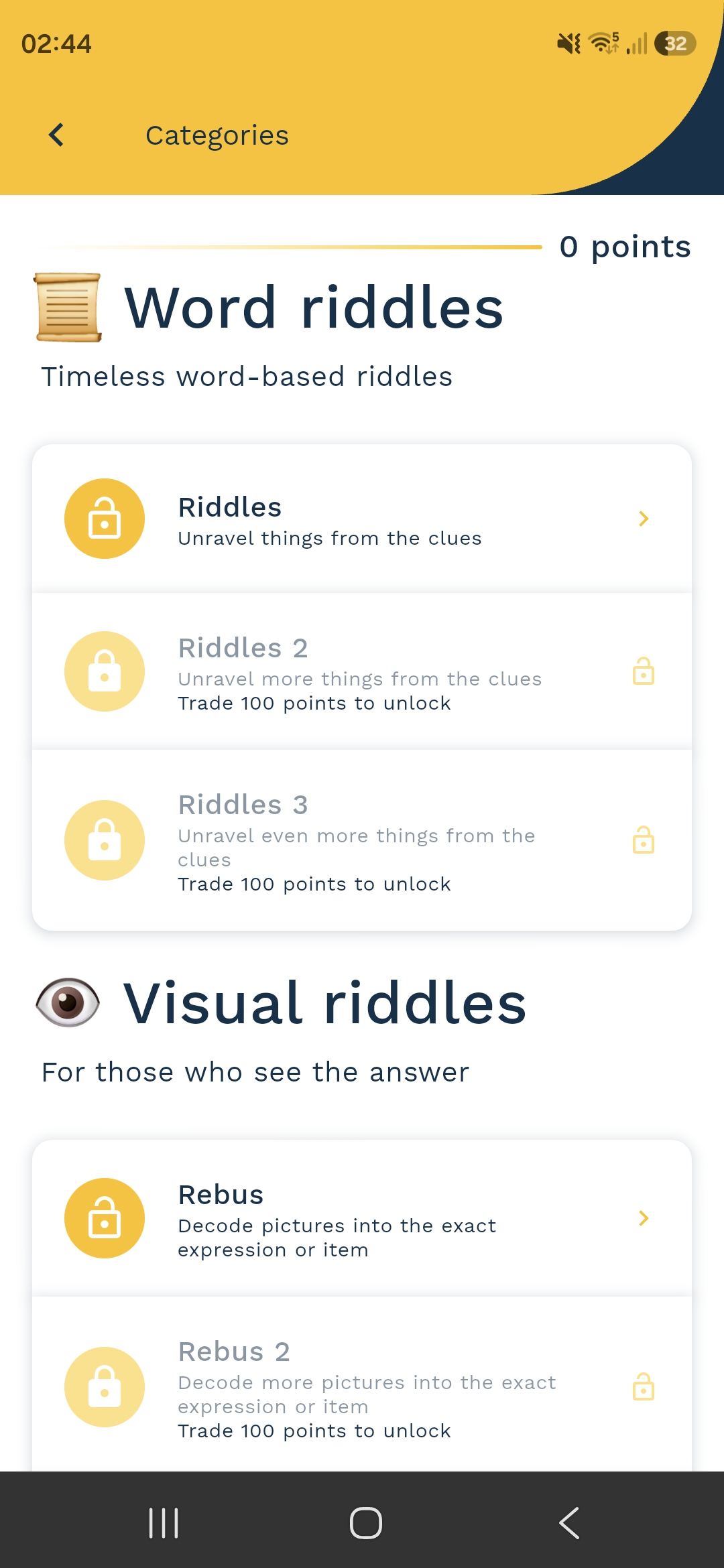 Riddle categories